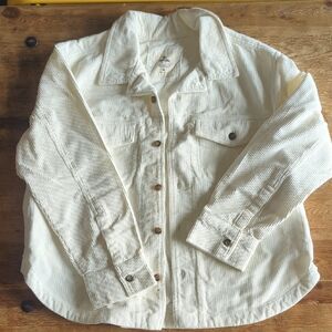 Rip Curl Off-White Corduroy Shirt
